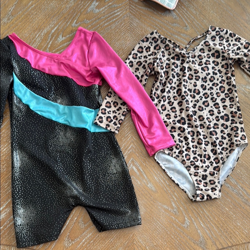 Bundle of gymnastics leotards